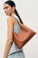 Duomo Small Hobo Bag in Nappa Leather