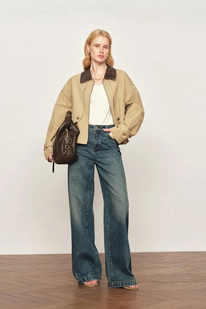 Dnipro Lightweight Utility Jacket in Cotton Twill