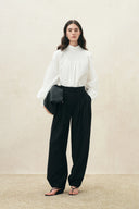 Chicago Reversible Deconstructed Scarf Tie Blouse