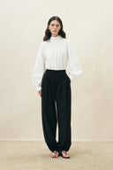 Chicago Reversible Deconstructed Scarf Tie Blouse