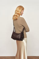 Clio Slouchy Swing Bag in Smooth Top-Grain Leather