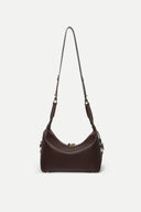 Clio Slouchy Swing Bag in Smooth Top-Grain Leather