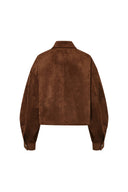 Coddenham Jacket in Faux Suede