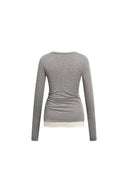 Set Cora multiuso con canotta e T-shirt trasparenti a strati