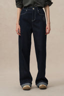 Somi Curved Blade Jeans in Stretchy Turkish Denim