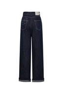 Somi Curved Blade Jeans in Stretchy Turkish Denim