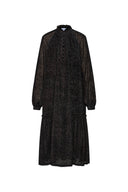 Dakota Spitzenkleid mit Cut-Outs aus Samt Devoré