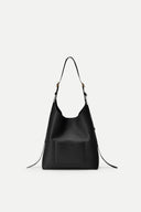 Duomo Hobo-Tasche Medium aus Vollnarbenleder