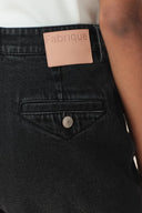 Jean droit Lauren en denim de coton