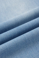 Jeans de Pierna Ancha Lavados Prevernae en Denim de Algodón