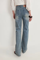 Harry Flared Jeans in Cotton Denim