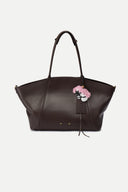 Charm para bolso Sita Pony en fieltro de lana y cuero
