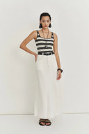 Falda Maxi Harper en Denim de Lyocell
