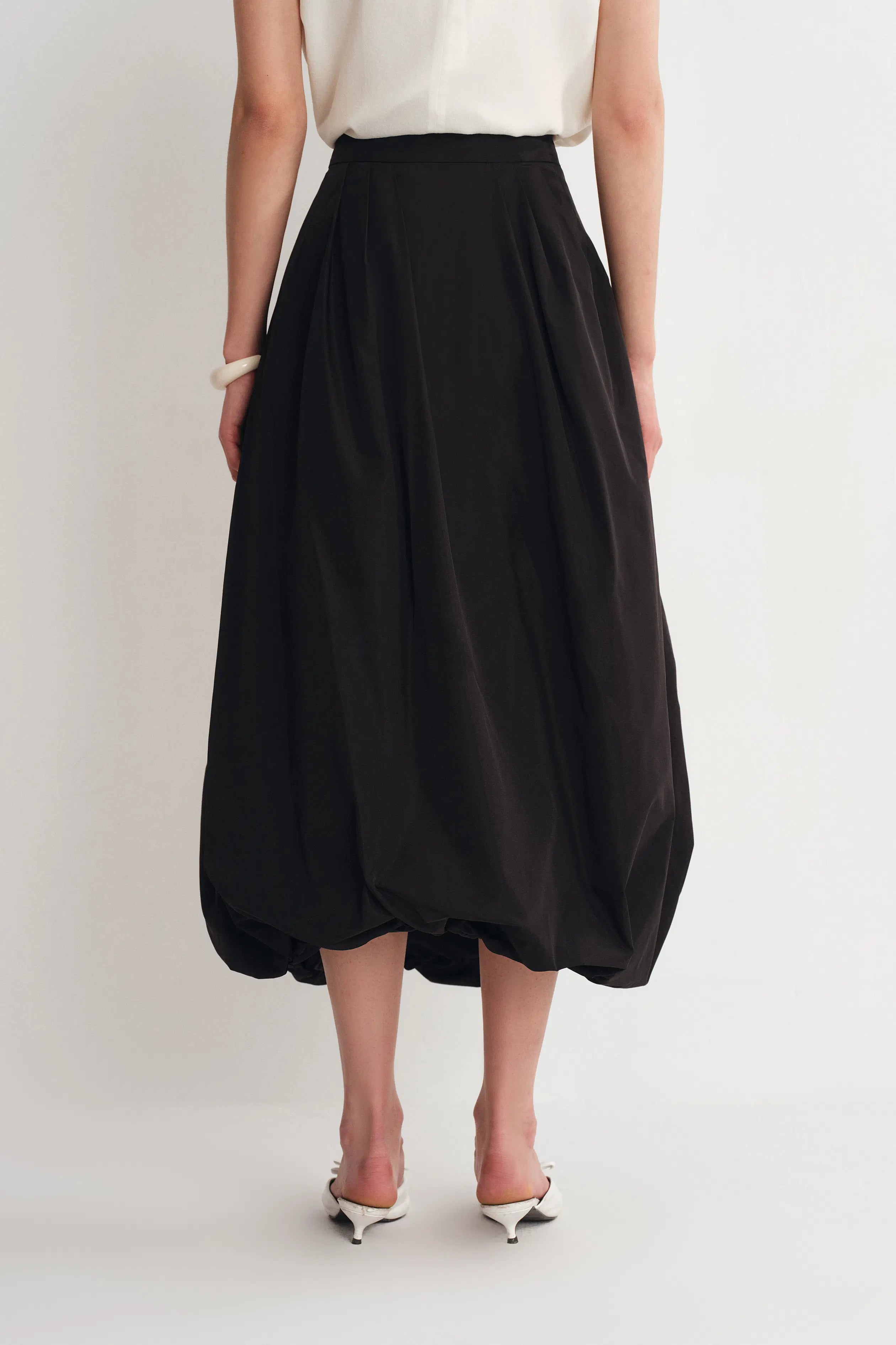 Bibiy SERENA BALLOON SKIRT 黒 Tulip Balloon Skirt – fbrq.com