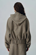 Javia Plaid Jacket in Prince of Wales Merino Wool