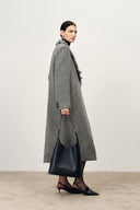 Sac Hobo Moyen Duomo en Cuir Pleine Fleur