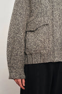 Chaqueta de béisbol Dakota Tweed en lana