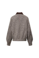 Chaqueta de béisbol Dakota Tweed en lana