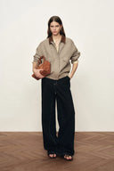 Dakota Tweed Baseball Jacket in Wool