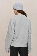 Luna Zodiac Long Sleeve Sweatshirt in Cotton Knit
