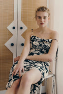 Abito Cami Cataline a Portafoglio in Crepe de Chine di Seta