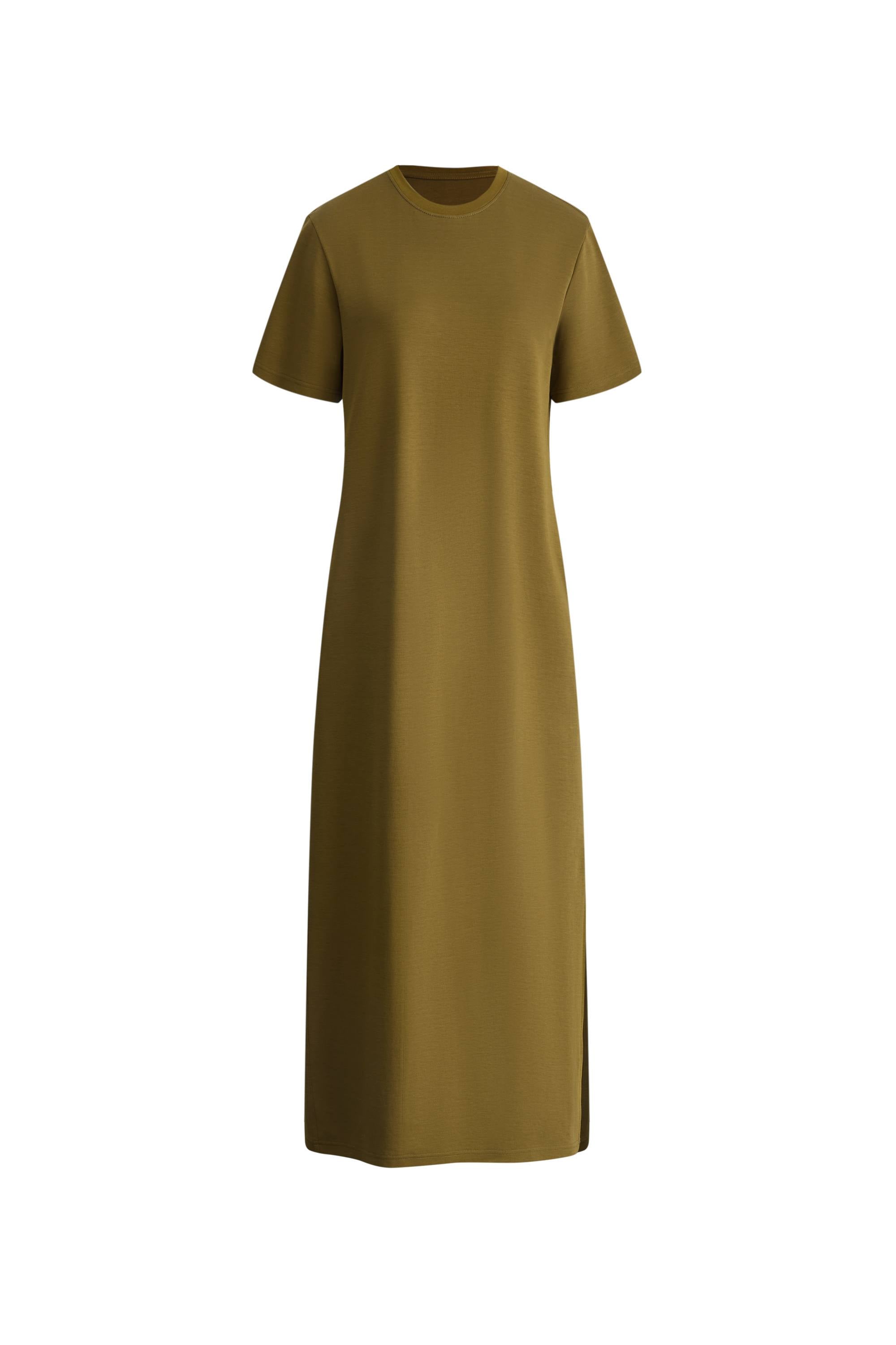 Wendy Maxi T-shirt Dress in Heavyweight Cotton S/P