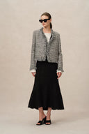 Abrigo Marcela en Tweed de Lana Gruesa