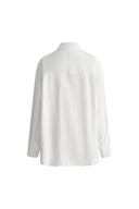 Nicole Oversized Shirt in Cotton Plain Weave