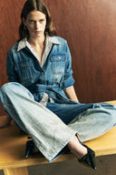 Elara Jeans mit geradem Bein und Strasssteinen