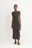 Nhat Jersey Dress in Tencel-Merino Knit