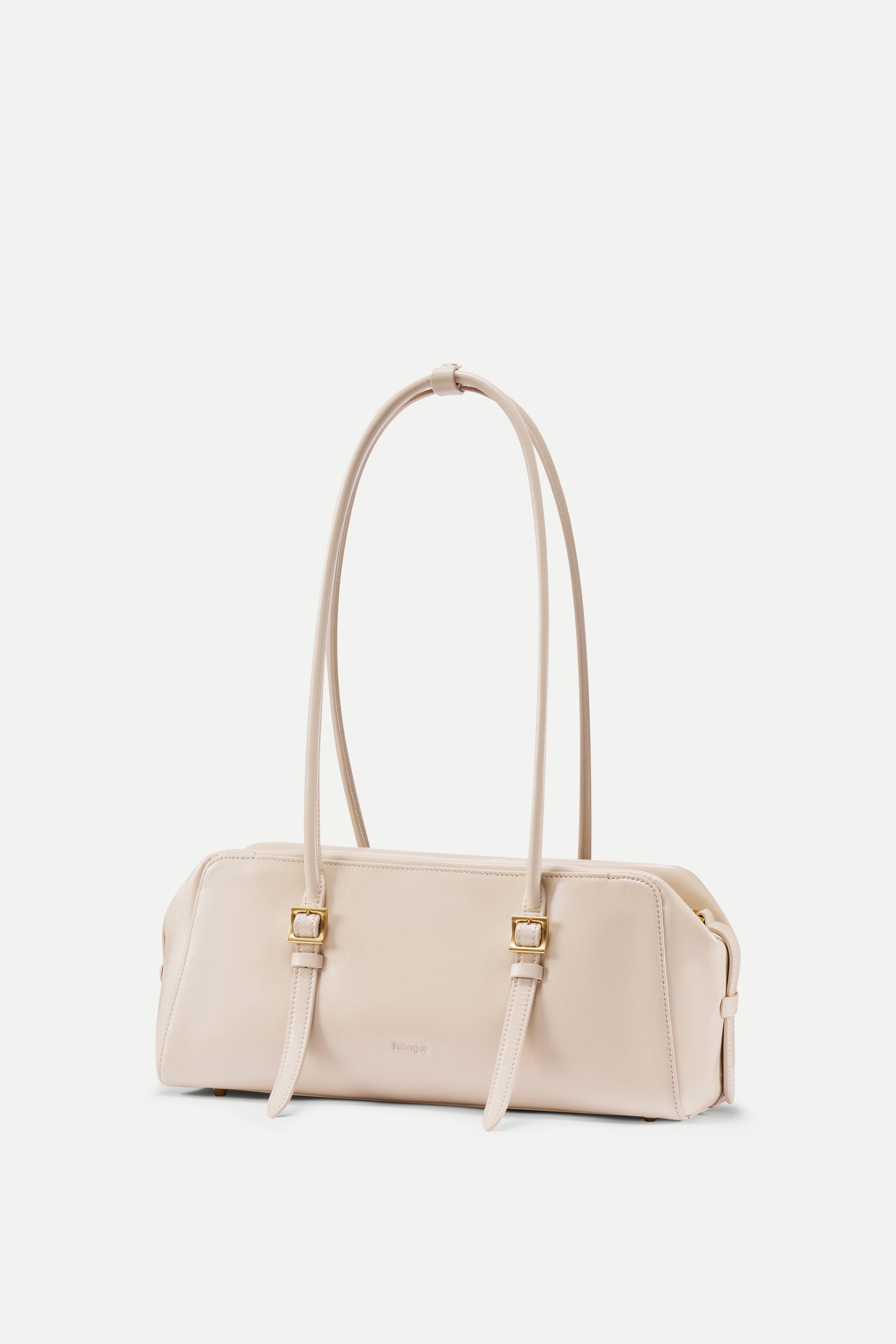 Monti East West Shoulder Bag in Oiled Waxed Top Grain Leather