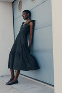 Abito Ocean in Denim di Cotone Lavato