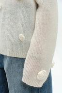 Sally Knit Sweater in Angora Mohair