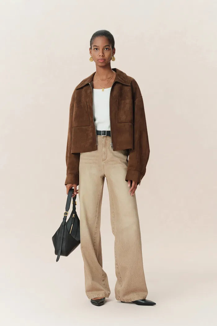 Lauren Single Pocket Jeans in Cotton Denim