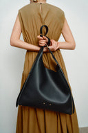 Duomo Hobo Tas Large in Nappa Leer