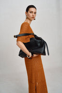 Duomo Hobo Tas Large in Nappa Leer