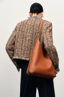 Duomo Hobo Tas Medium in Nappa Leer