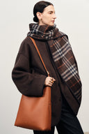 Duomo Hobo Tas Medium in Nappa Leer