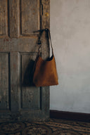 Duomo Medium Hobo Bag in Suede