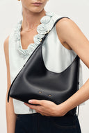 Duomo Small Hobo Bag in Nappa Leather