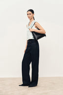 Duomo Small Hobo Bag in Nappa Leather