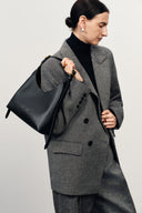 Duomo Small Hobo Bag in Nappa Leather
