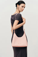 Duomo Small Hobo Bag in Nappa Leather