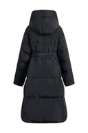 Carezza Double Faced Two Tone Down Jacket in High-Density Down-Proof