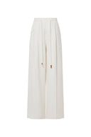 Pantalon décontracté Perla à cordon de serrage en chanvre