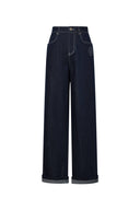 Somi Curved Blade Jeans in Stretchy Turkish Denim