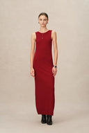 Molly Enges Kleid aus hoch elastischem Strick