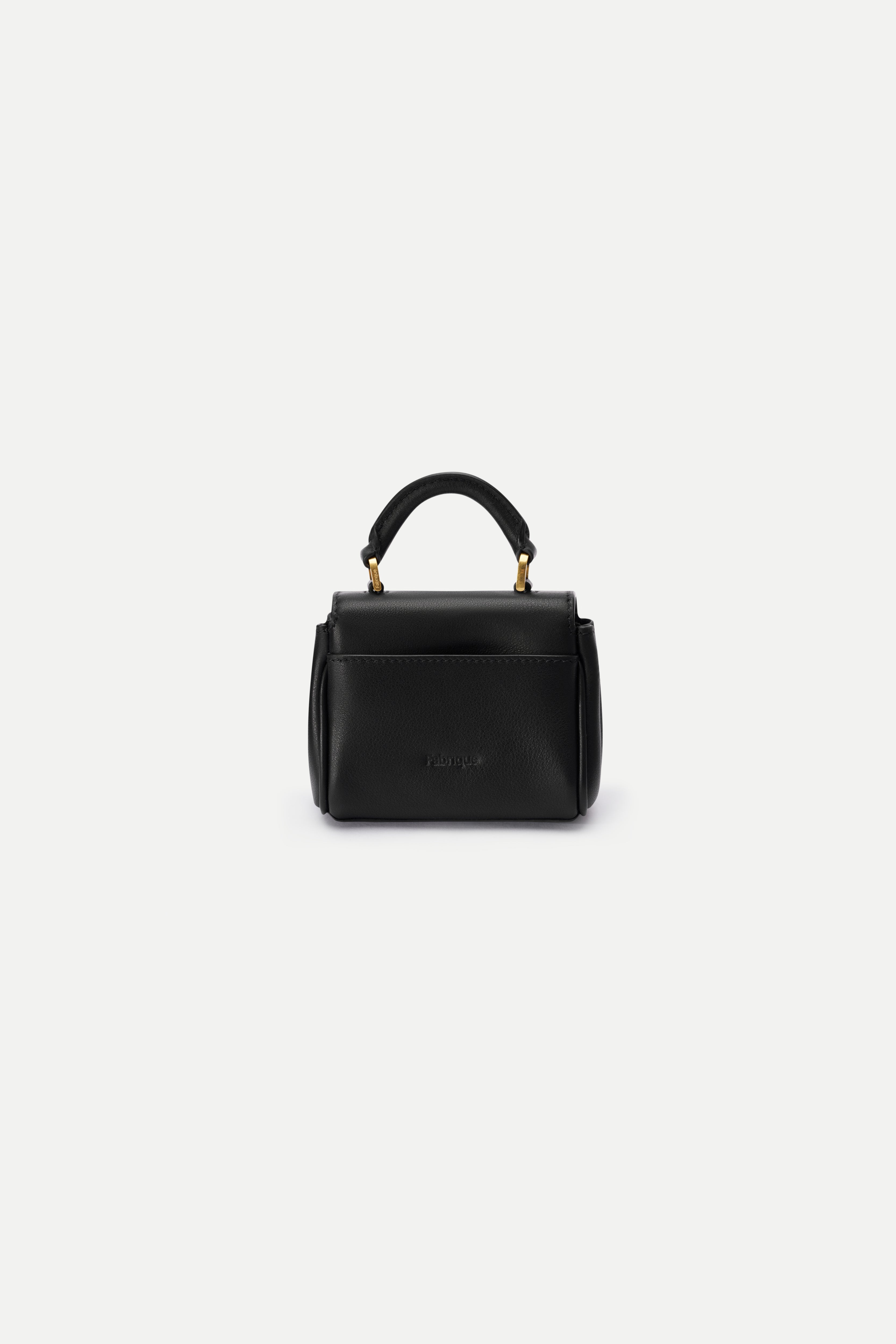 Rialto Mini Charm Bag in Top-grain Nappa Cowhide Leather