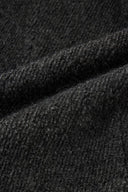 Veste courte Frenchy à sequins brodés à la main en laine bouclé twill