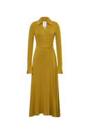 Vestido anudado Ruby en mezcla de lana y Thermolite